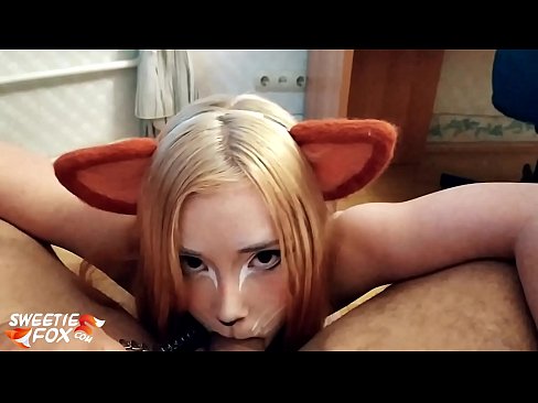 ❤️ Кицунэ заглотить хуй и сперма в рот ❤❌ Порно видео на нашем сайте ❌❤